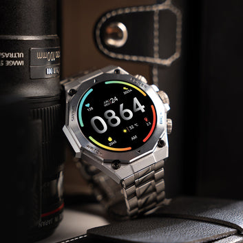 ForcePro Chain Smartwatch + Silicon Strap